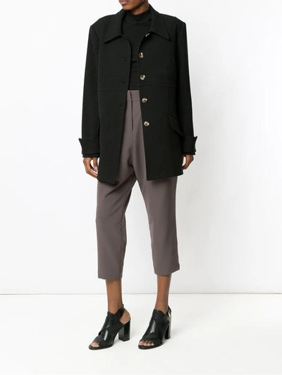 Shop Olympiah Andes Coat In Black