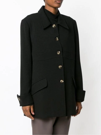 Shop Olympiah Andes Coat In Black