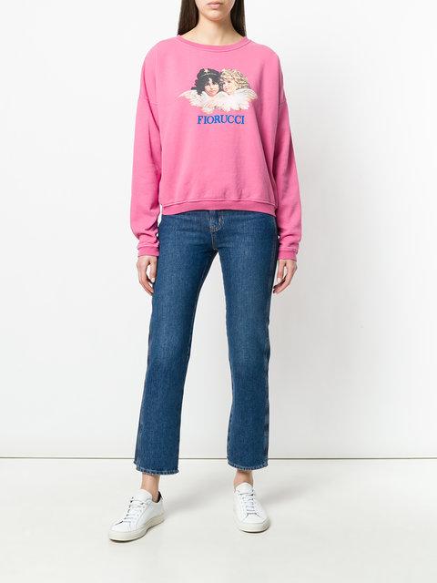 fiorucci pink sweatshirt