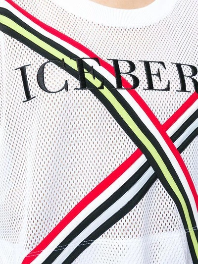 Shop Iceberg Logo Print T-shirt