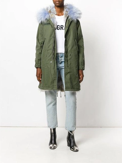 Shop As65 Hooded Parka - Green