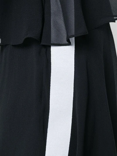 Shop Givenchy One Shoulder Dress In Black