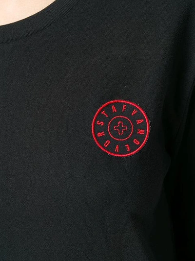Shop A.f.vandevorst Logo Long In Black