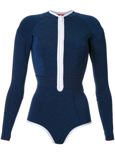 Shop Duskii 'monte Carlo' Surf Suit - Blue