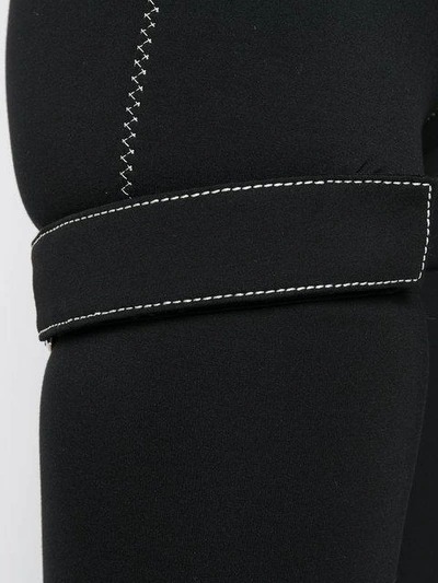 Shop Alyx Strap-detail Leggings In Black
