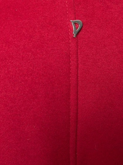 Shop Dondup Press Stud Jacket - Red