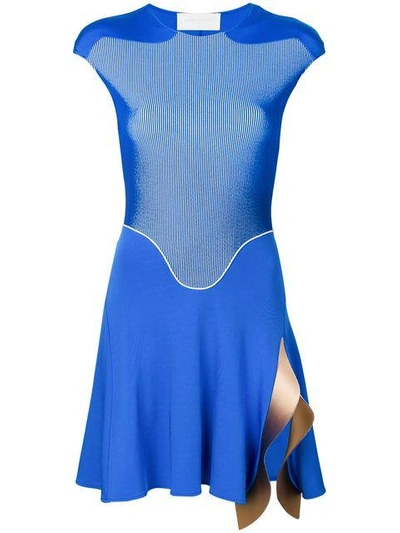 Shop Esteban Cortazar Tennis Dress In Blue