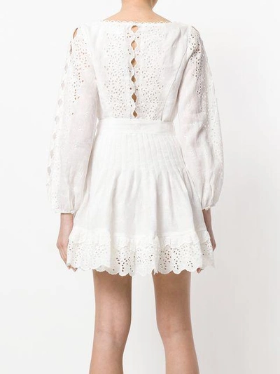 Zimmermann helm top eyelet vine dress