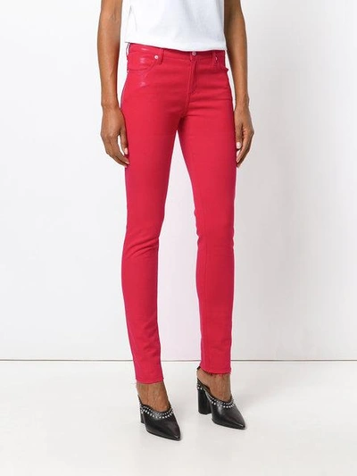 Shop Alyx 1017  9sm Slim-fit Trousers - Red