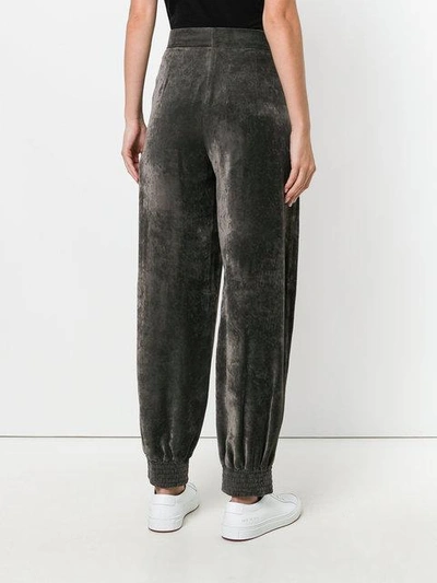 Shop Stella Mccartney Relaxed Fit Trousers In Grey