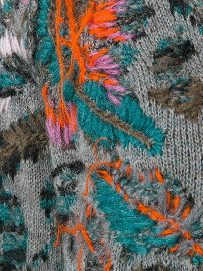Shop A.f.vandevorst Floral Knit Jumper