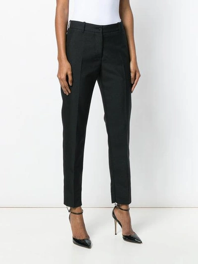 Shop Calvin Klein 205w39nyc Smart Trousers In Black