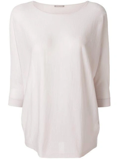 Shop Hemisphere Round Neck Jumper - Neutrals