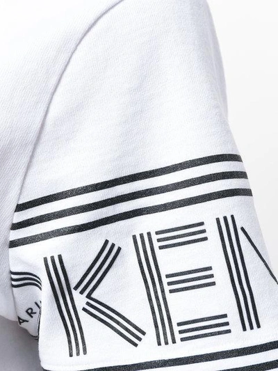 Shop Kenzo Logo T-shirt In White