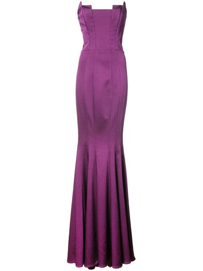 Shop Zac Zac Posen Janis Mermaid Tail Gown