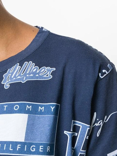 Shop Tommy Hilfiger Logo Print T-shirt
