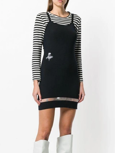 Shop Alyx Knitted Tank Dress In Black