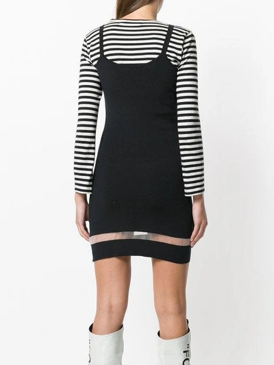 Shop Alyx Knitted Tank Dress In Black