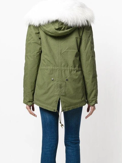 Shop Mr & Mrs Italy Carry Over Mini Parka - Green