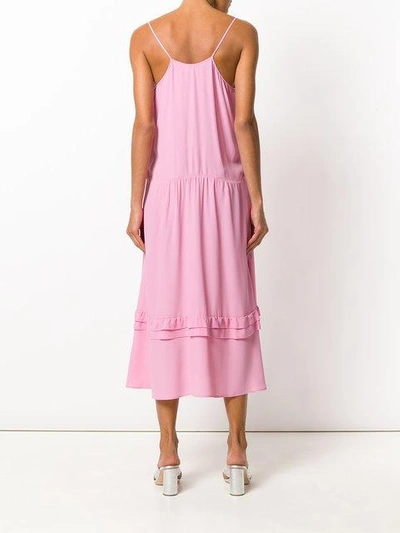 Shop N°21 Ruffle Trim Dress In Pink