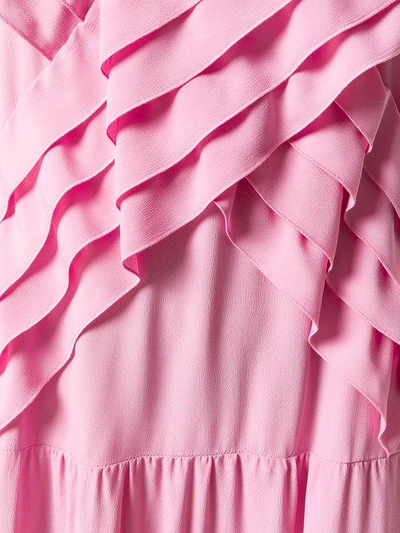 Shop N°21 Ruffle Trim Dress In Pink