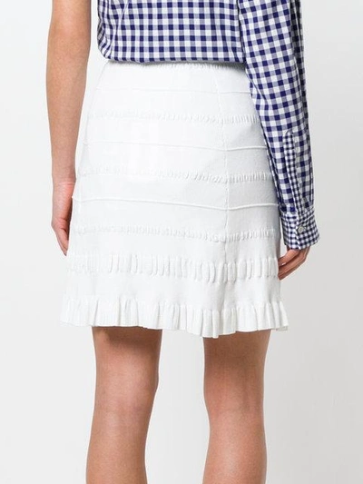 Shop Kenzo Textured Knit Skirt