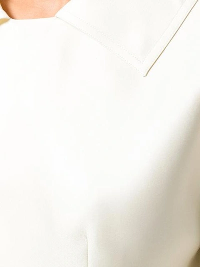 Shop Marni Boxy Cropped Shirt - White