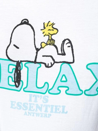 Shop Essentiel Antwerp X Peanuts Snoopy Relax T-shirt