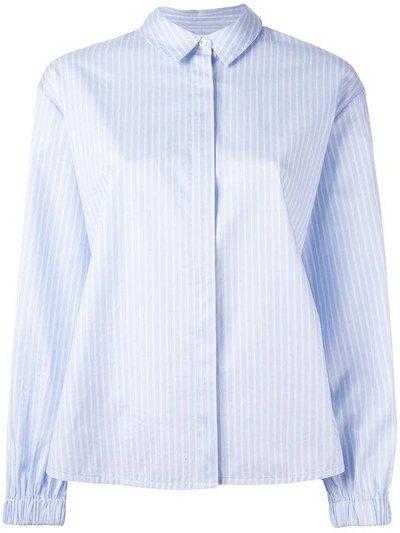 Shop Elizabeth And James Striped Shirt - Blue