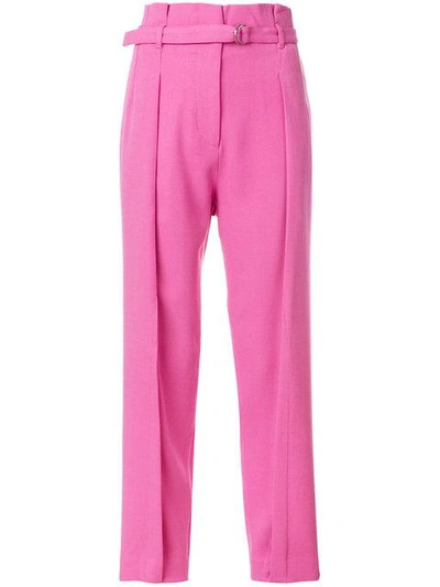 Shop 3.1 Phillip Lim / フィリップ リム Belted Tapered Trousers In Pink