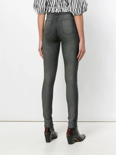Shop Saint Laurent Classic Skinny-fit Jeans In Black