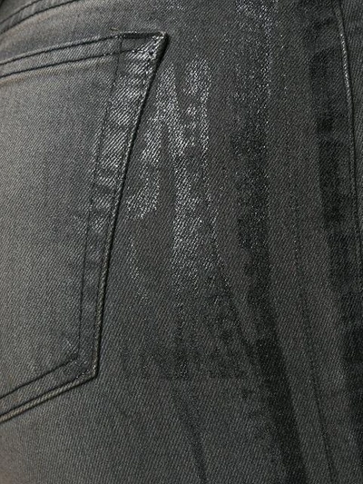 Shop Saint Laurent Classic Skinny-fit Jeans In Black