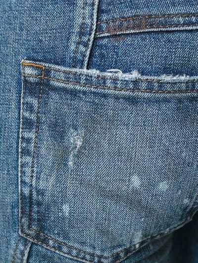 Shop Faith Connexion Distressed Jeans In Blue