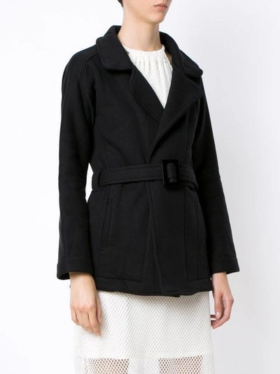 Shop Lygia & Nanny Tamarine Sweat Coat In Black