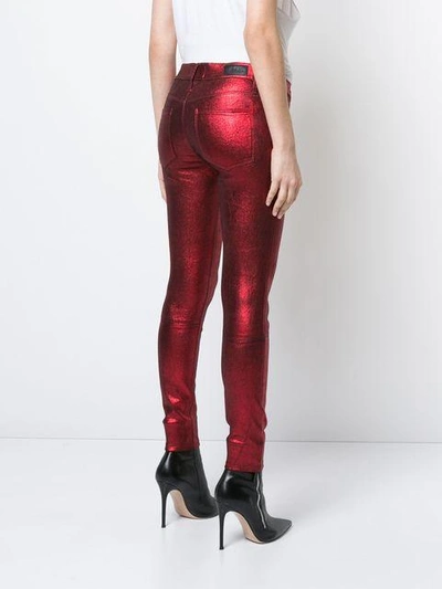 Shop Rta Prince Skinny Jeans - Red