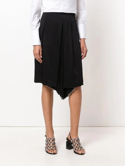 Shop Proenza Schouler Pleated Skirt - Black