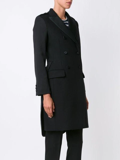 Shop Moschino Tuxedo Tail Coat - Black
