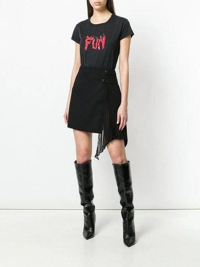 Shop Givenchy Fun Print T-shirt In Black