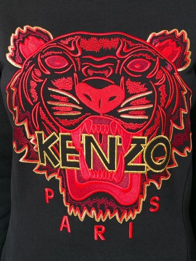 Shop Kenzo Tiger Sweatshirt Dress