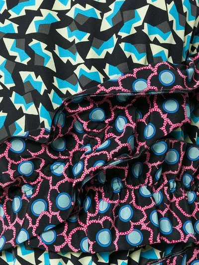 Shop Marni Asymmetric Ruffle Dress