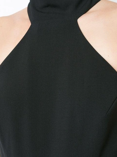 Shop Rosie Assoulin Cut-out Maxi Dress - Black