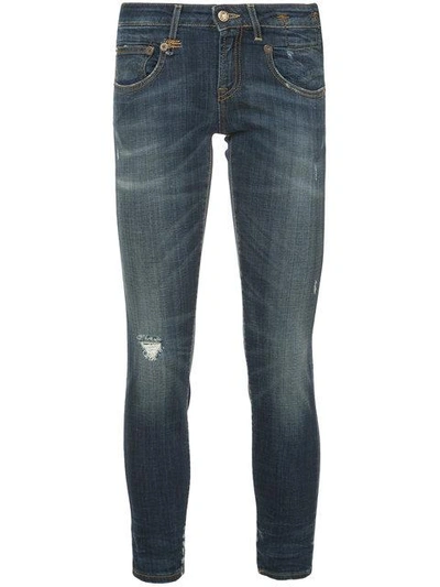 Shop R13 Boy Skinny Jeans In Blue