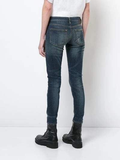 Shop R13 Boy Skinny Jeans In Blue