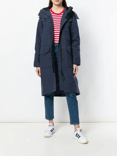 Shop Canada Goose Portage Jacket In Blue