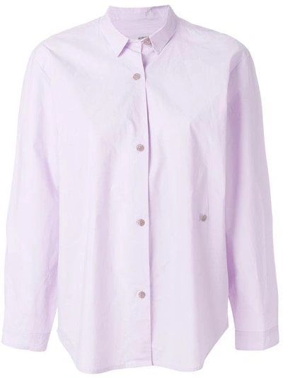 Shop Humanoid Classic Shirt In Pink & Purple