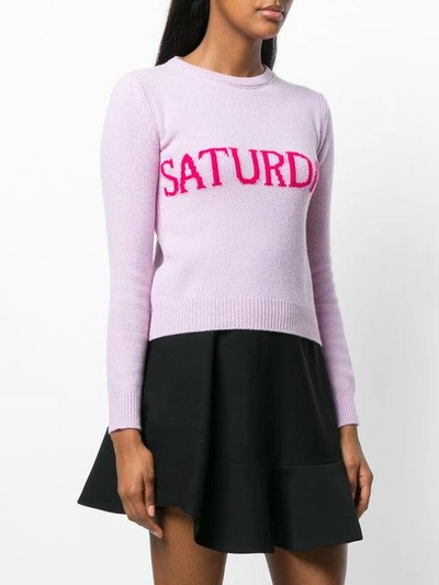Shop Alberta Ferretti Saturday Sweater - Pink