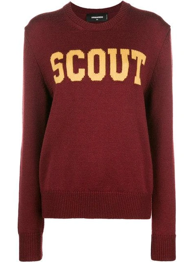 Shop Dsquared2 Scout Knit Sweater