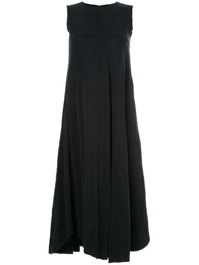 Shop Song For The Mute Flared Twisted Dress - Black