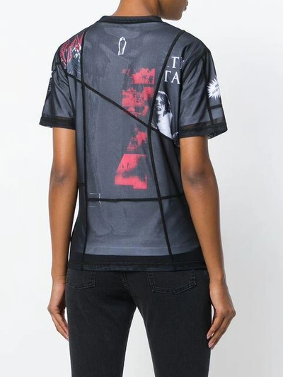 Shop Mcq By Alexander Mcqueen Fear Nothing T In Black
