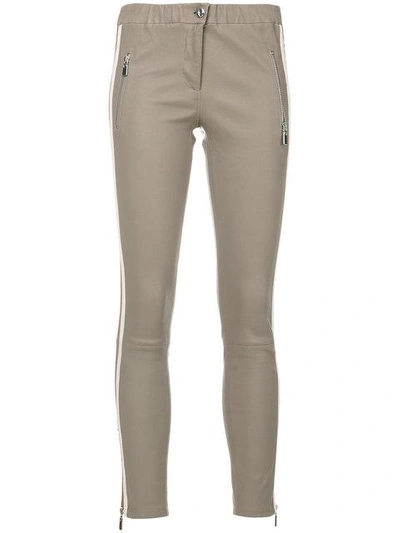 Shop Arma Lacay Stretch Trousers In Brown